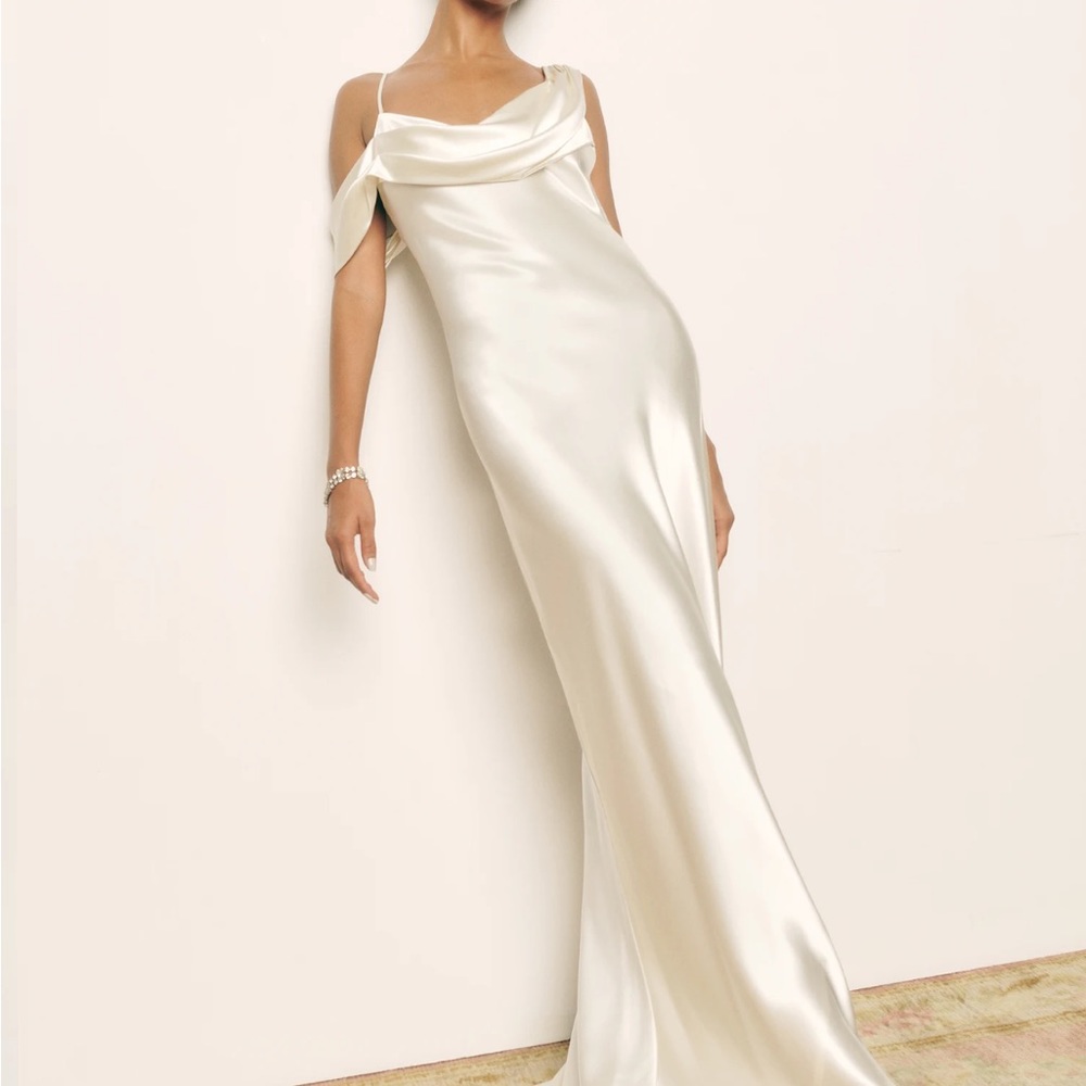Reformation Ronda silk maxi dress